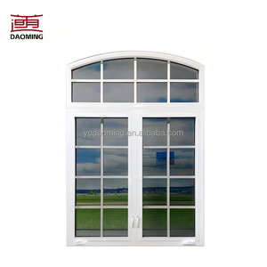 Ventanas Abatibles Horizontales de Diseño Moderno con Marco de Aleación de Aluminio y Vidrio Templado para Aislamiento Térmico en Villas - Product Image 2