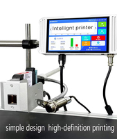 Tij tanggal Printer industri Inkjet termal Online, injeksi kecepatan tinggi untuk botol Tw127 Tw254 penanda logam mesin cetak Inkjet