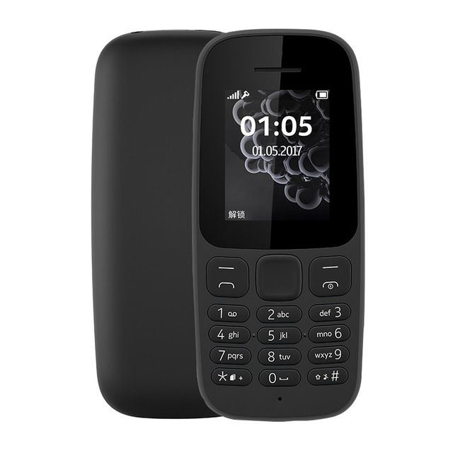 H105 Senior citizen bar Button Student Non-smart Phone Stand-alone Head Senior citizen Machine Outlet Mobile Phones in Africa