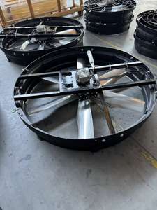 Ventilateur à panneaux à grand volume d'air avec conception silencieuse pour le confort des animaux et une bonne émission de chaleur - Product Image 4