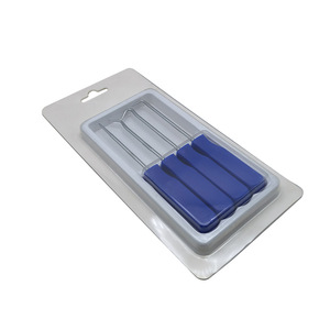 Juego de 4 Herramientas para Remover Sellos de Máquinas de Café, Mango Azul, Destornillador de Gancho, Ángulo Recto, Reparación Mecánica - Product Image 2