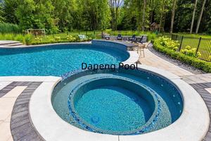 Pompe de piscine en fibre de verre, résistante aux UV, facile à installer, durable, étanche, multi-formes, pour la famille, en extérieur - Product Image 4