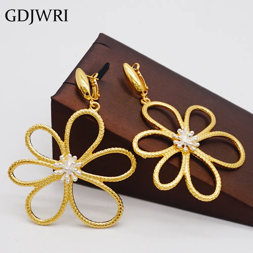 GDJWRI 18 k gold earrings wholesale gold earring for women Z648