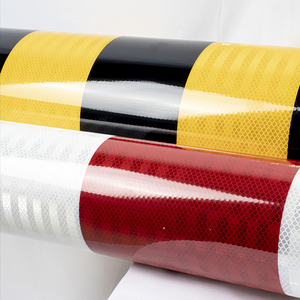 بيع بالجملة طباعة الأغطية العاكسة المنشورية عالية الكثافة للماء الورك/EGP ملصقا تحذير استخدام لفة - Product Image 6