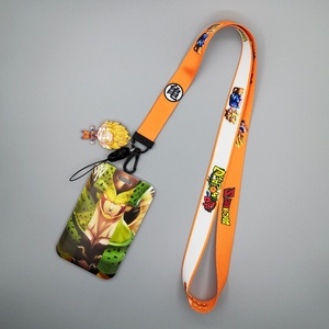 Nuevos estilos Dragon DBZ <span class=keywords><strong>Goku</strong></span> Super Saiyan Cartoon Anime Lanyard Plastic Credit Card Holders Bank ID Holder Bus Card Cover Case - Product Image 3