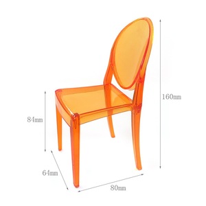 Accesorios para Casa de Muñecas a Escala 1:6, Muebles en Miniatura, Silla de Diablillo y Silla Fantasma, Modelo para el Hogar - Product Image 6