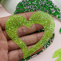 En gros Personnalisé Hot Fix Strass Motif Fer sur Patchs Transfert de Chaleur Motif Cristal Strass Applique pour T-shirt Vêtement