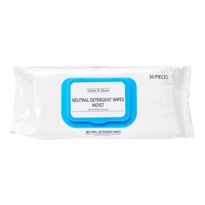 50ct natürliche Reinigungs tücher Nature Clean <span class=keywords><strong>Wet</strong></span> Wipes Umwelt freundliche OEM-Tücher - Product Image 4