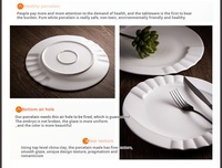 Assiettes à dîner en porcelaine céramique en forme de piano romantique de haute qualité pour les banquets d'hôtel ou de restaurant de mariage