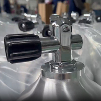 7L 3000PSI Réservoir de plongée sous-marine en aluminium ISO7866 Approbation DOT-3al Cylindre de plongée sous-marine