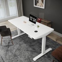 Vente chaude Smart Électrique Ergonomique Réglable Hauteur Bureau Simple Moteur Debout Bureau Jambe de Bureau À Domicile Table Cadre Bureau Jambes