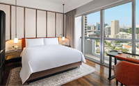 5-Sterne-Hotel-Möbel Europäischer Luxus Moderne Teakholz Wasserfeste Umweltfreundliche Hotel-Schlafzimmer-Sets für Apartments und Villen