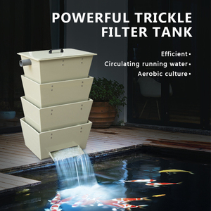 ระบบกรองน้ำตู้<span class=keywords><strong>ปลา</strong></span>แบบทาวเวอร์ QihangRAS Square PP Material พร้อมระบบกรองแบบ Trickle Filter สำหรับ<span class=keywords><strong>บ่อ</strong></span>ปลาคาร์ฟ น้ำตก Bakki Shower Filter 10 ลูกบาศก์เมตร/ชั่วโมง - Product Image 3