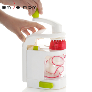 Produits Amazo, vente chaude, trancheuse à légumes en spirale multifonction en plastique/<span class=keywords><strong>coupe</strong></span>-légumes en spirale en plastique - Product Image 6