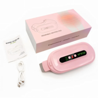 Cinturón de Calentamiento Menstrual Recargable con 4 Modos de Vibración, Alivio de Cólicos Menstruales para Mujeres, Cinturón de Calentamiento para la Cintura, Gran Venta 2026