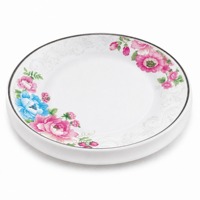 Assiettes en mélamine incassables, qualité alimentaire, compatibles lave-vaisselle, vente en gros directe usine pour la restauration