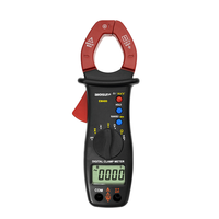 Multimètre à pince numérique compact Allosun EM400, testeur de courant alternatif, écran LCD rétroéclairé, mesure précise pour usage domestique et professionnel en électricité