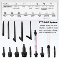 Extracteur de fluide, distributeur de pompe de recharge, Kit d'outils avec adaptateurs, pour Transmission de moteur à Air pneumatique, ATF, capacité de 10l