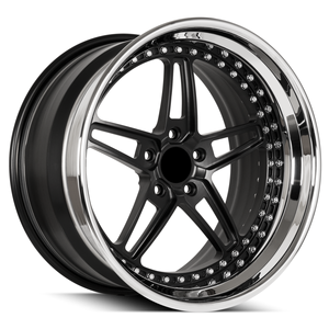 Cerchi Forgiati in 2 o 3 Pezzi da 18 19 20 22 24 26 Pollici in Alluminio 6061-T6 per Bentley Bentayga, Maybach, Rolls-Royce, BENZ, BMW X7, AUDI Cinque - Product Image 4