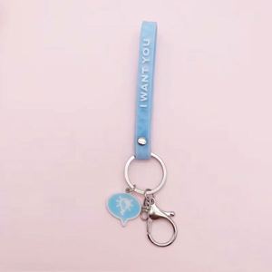 Bracelet en silicone personnalisé pour le sport, porte-clés anti-perte avec logo, vente en gros - Product Image 3