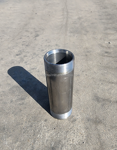 Tubo redondo de alambre exterior de doble cabeza de pezón de rosca de venta directa de fábrica para sistema de conexión de tubería - Product Image 2