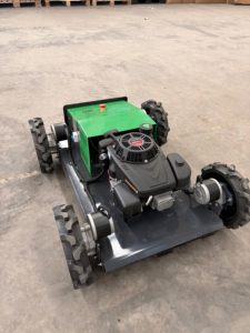 Wheeled Lawn <b>Mower</b> Hot-selling Mini <b>Tracked</b> <b>Remote</b>-<b>controlled</b> Lawnmower, Equipped With Engine and Motor Core Components HD224-55 - Product Image 4