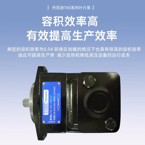 Denison Hydraulic Vane <b>Pump</b> T6E Series High Pressure Dual Vane 350 <b>Bar</b> Single Stage - Product Image 4