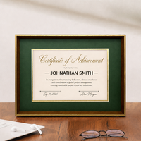 Cadre photo personnalisé HuaJia à changement de couleur, cadre personnalisé pour diplôme en plastique, vente en gros, cadre créatif mural pour certificat
