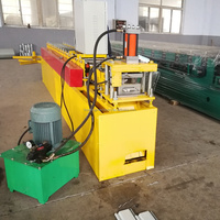 Machine de formage de portes à enroulement en acier hydraulique haut de gamme, moteur 4KW, système de contrôle Delta de Taïwan, pour toiture, Huatong 380V