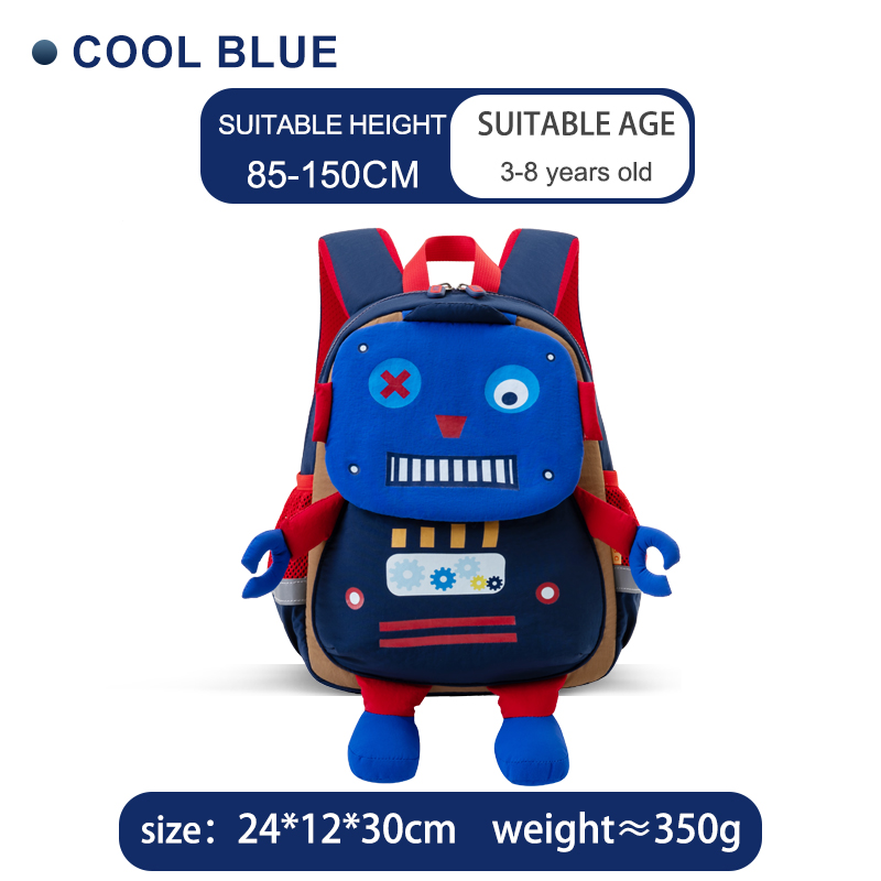 Volto blu robot