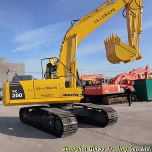 Komatsu เครื่องขุด PC200มือสองน้ำหนัก20ตันพร้อมตลับลูกปืนปั๊มกระปุกเกียร์เครื่องยนต์ญี่ปุ่นดั้งเดิม - Product Image 2