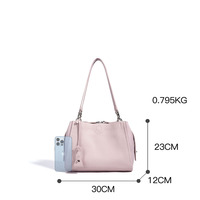 Borsa Tote da Donna in Vera Pelle 2026 Quiet Luxury, Stile Old Money Minimalista, in Morbida Pelle Bovina, Borsa da Ufficio Elegante, Borse da Lavoro da Donna