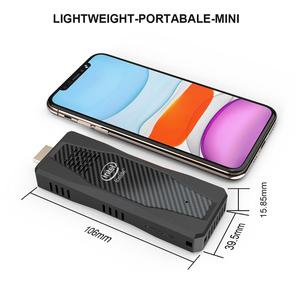 T51 MINI PC Atom Z8350 Quad Core <span class=keywords><strong>4GB</strong></span> 8GB <span class=keywords><strong>RAM</strong></span> 64GB 128GB ROM TV Stick Win10 Pro Máy Tính Micro Pc 2.4 Gam 5.8 Gam Wifi Di Động Pc - Product Image 4