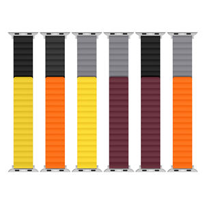 <span class=keywords><strong>Precio</strong></span> de fuente RYB correas de silicona magnéticas invertibles correa de reloj Reversible para <span class=keywords><strong>Apple</strong></span> <span class=keywords><strong>Watch</strong></span> <span class=keywords><strong>Series</strong></span> <span class=keywords><strong>7</strong></span> 6 5 SE - Product Image 6