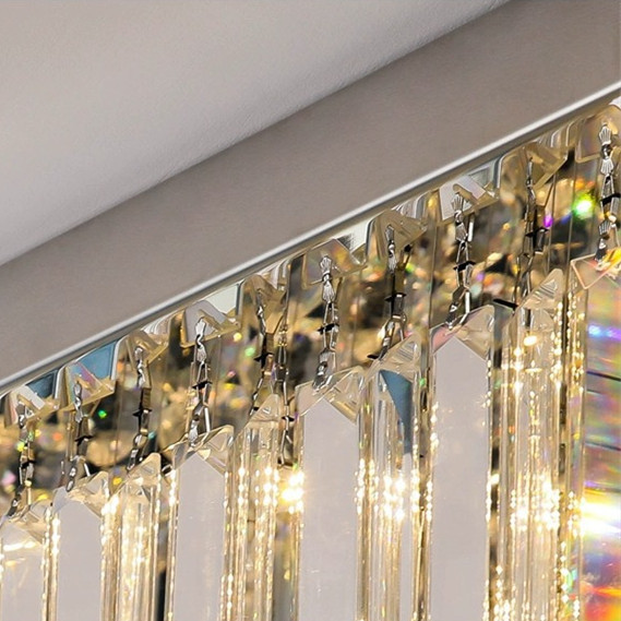 JYLIGHTING Modem Luxury Round Crystal Chandelier for Stunning Home Décor Crystal Ceiling Light for Hotels Livingroom · image 6