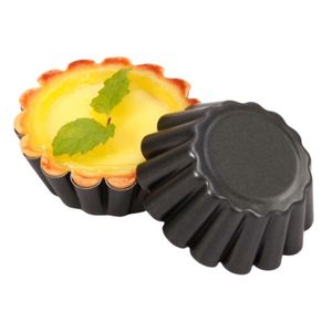 Produits phares : Moule à cupcakes et muffins en acier au carbone antiadhésif, et moule à tartelettes aux œufs, brioche et chichos - Product Image 2