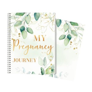<strong>Pregnancy</strong> Journal <strong>Planner</strong> A5/B5 Loose-Leaf Spiral Bound Saddle Stitching Option Cute Fabric/PVC PP Gift 80 Sheets <strong>for</strong> Expecting - Product Image 6