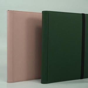 Nuevo Estilo, Carpeta Personalizada de Cuero PU Negro con 9 Bolsillos para Tarjetas Coleccionables, Páginas Interiores de PP, Muestra Disponible - Product Image 4