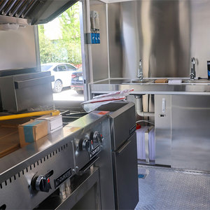 Camión de Comida Rápida CAMPTRL con Cocina Completa, Remolque de Comida, Carrito de Hot Dogs, Pizza, Snacks, Carro Eléctrico de Helados - Product Image 6