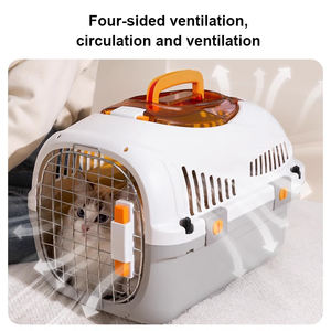 Trasporto di auto gabbia per gatti portatile porta gatti durevoli trasportino da viaggio per animali domestici scatola aerea per animali domestici per animali domestici - Product Image 2