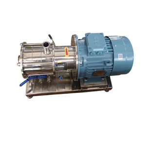 Mezclador de Alto Cizallamiento de Acero Inoxidable de Grado Alimenticio Ace SS304 SS316L, Bomba Emulsionante en Línea de Tres Etapas para Crema y Miel - Product Image 4