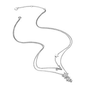 Collar Starlight gemelo personalizable con plata 925 chapada en oro y collares de cristal de lujo de cristal austriaco - Product Image 4