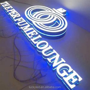 Biển hiệu <span class=keywords><strong>LED</strong></span> phát sáng tùy chỉnh, bảng hiệu <span class=keywords><strong>LED</strong></span>, logo, biển hiệu mặt tiền cửa hàng ngoài trời, biển hiệu quảng cáo cửa hàng kinh doanh, chữ nổi 3D - Product Image 2