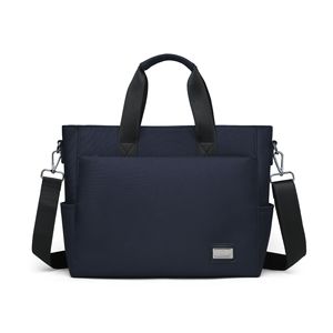 Bolsa de Hombro para Portátil Unisex, Personalizada, Aislada, de Nailon, Moderna, para Estudiantes y Oficina, Térmica, Suave, Informal, Tipo Mensajero - Product Image 1
