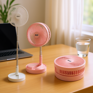 Ventilatore Portatile Mini Baihio 5V USB Pieghevole per Casa e Auto con Motore DC e Batteria da 7200mAh - Product Image 2