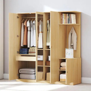 <span class=keywords><strong>Armadio</strong></span> in Legno a Tre Ante con Specchio Personalizzato per Ragazze, Guardaroba Doppio per Vestiti - Product Image 2