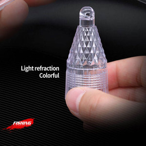 5 Màu 12/17Cm <span class=keywords><strong>Mini</strong></span> Thả Sâu Dưới Nước Đèn Flash LED Đèn Câu Cá Cá Cá Mực Mồi Thu Hút Ánh Sáng Đèn Flash - Product Image 4