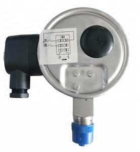 2 fios de saída elétrica sinal processo indicador 4-20 mA química petroquímica petróleo gás indústrias MOD.321 manômetros de pressão - Product Image 4