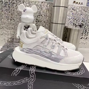 High Quality OEM Designer brand Men's sneakers Luxurious Lace up Breathable luxury classic sneakers <b>women</b> and men Walking <b>Shoes</b> - Product Image 6