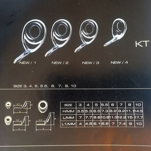 Anneau de guidage de <span class=keywords><strong>canne</strong></span> à pêche KTSG en acier inoxydable, cadre profondement pressé, simple, avec anneau SIC <span class=keywords><strong>pour</strong></span> cannes à pêche - Product Image 6